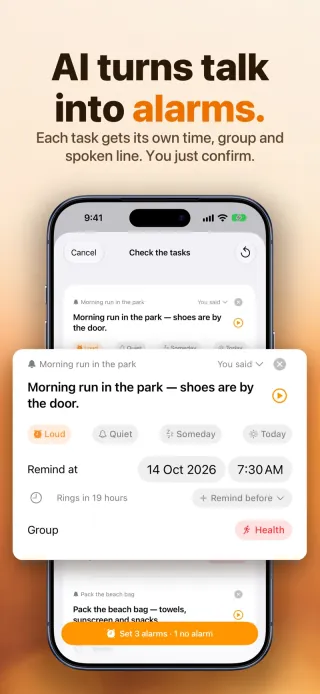 AI turns talk into alarms